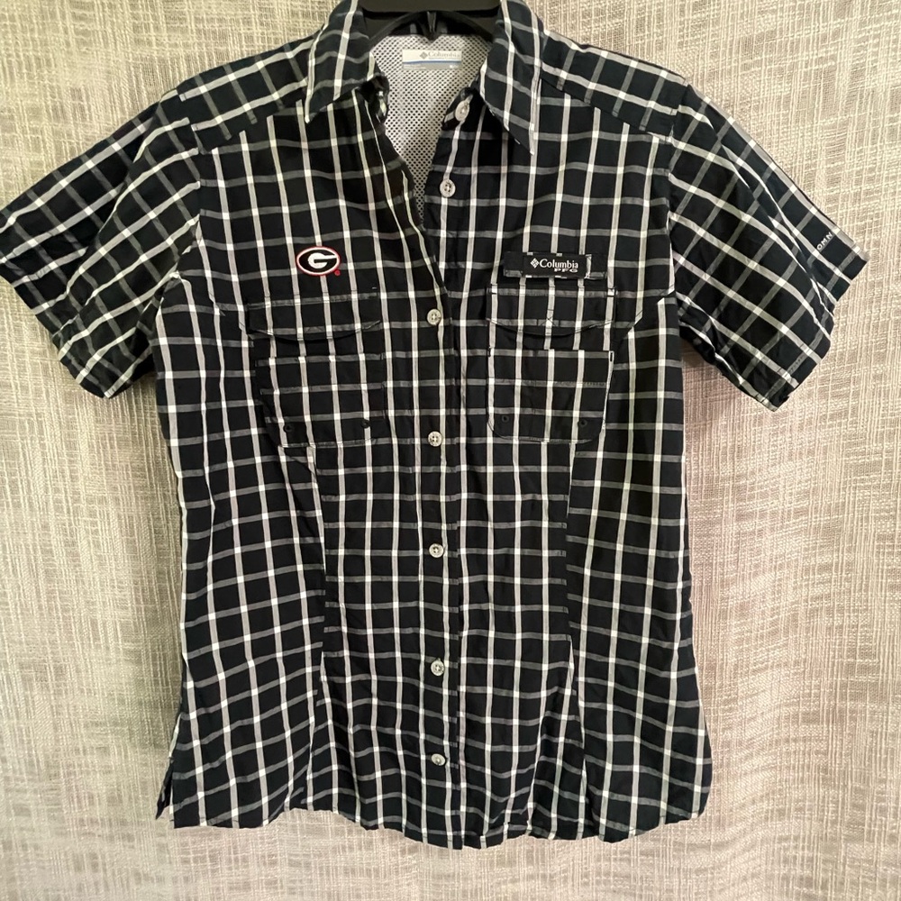 Columbia PFG plaid shirt